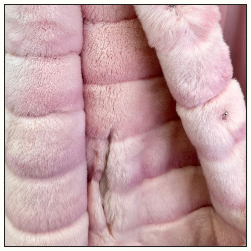 REX RABBIT FUR JACKET