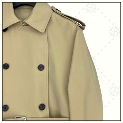 SHORT TRENCH COAT