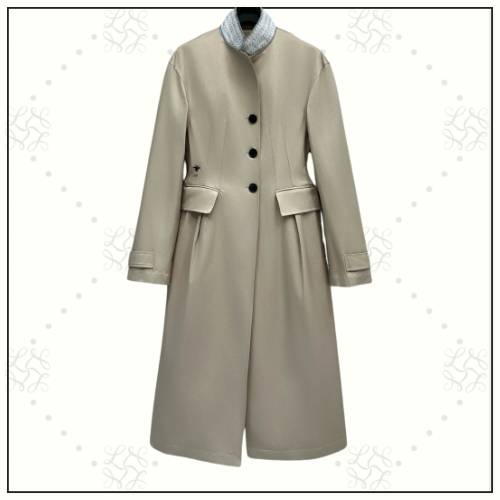 TRENCH COAT WITH INTEGRATED CORSET
