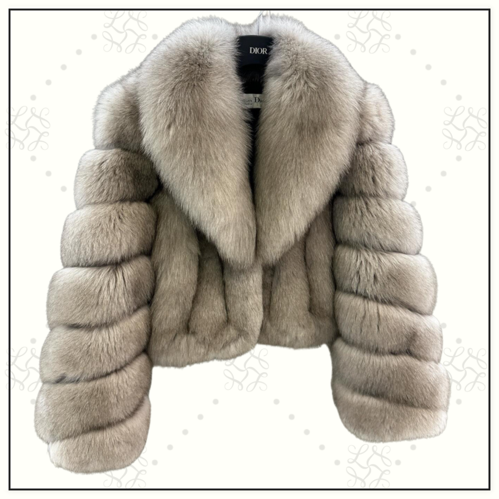 FOX FUR SHORT JACKET