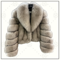 FOX FUR SHORT JACKET