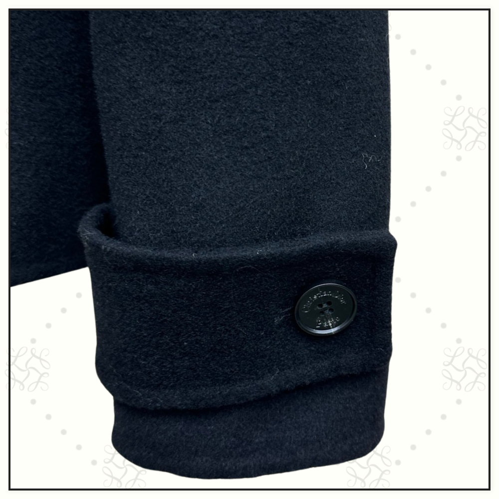 VIRGIN WOOL JACKET WITH SAILOR COLLAR