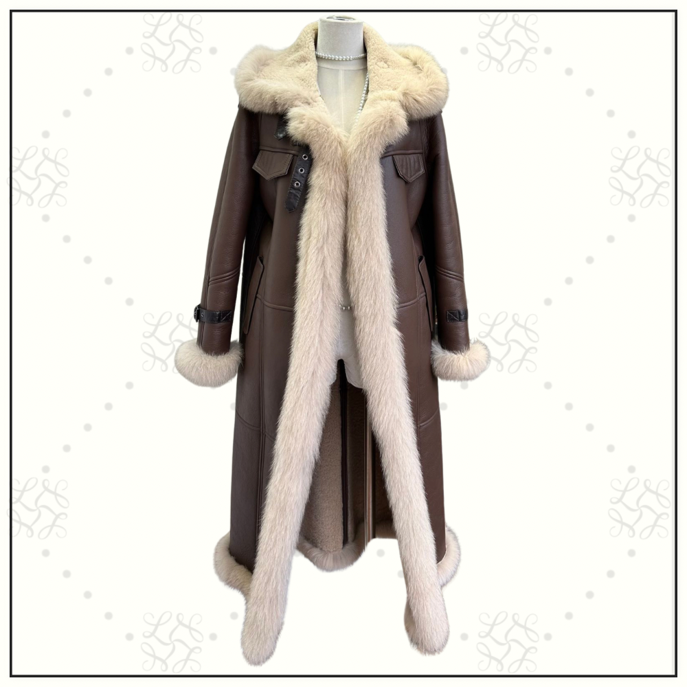 LAMBSKIN SHEARLING COAT