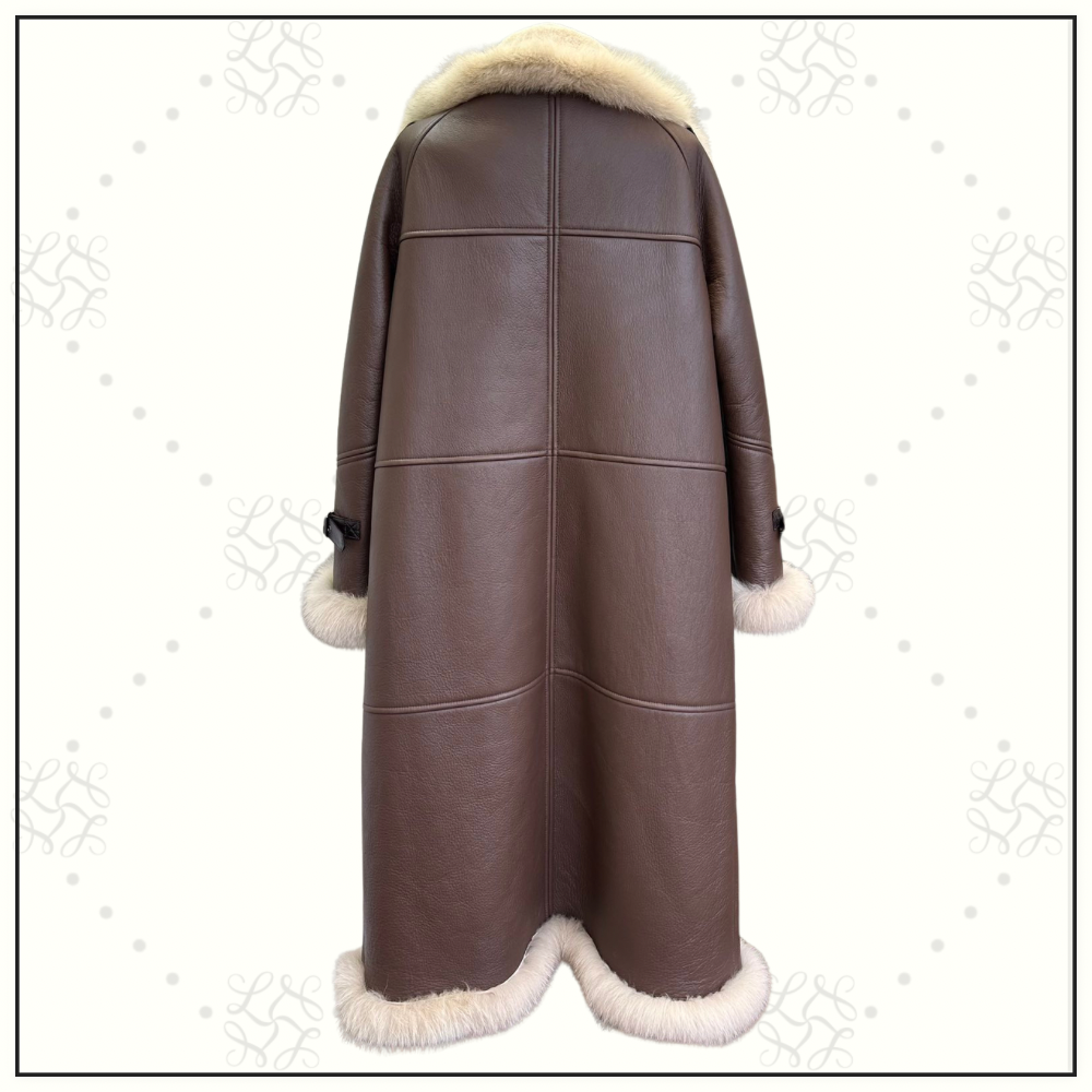 LAMBSKIN SHEARLING COAT