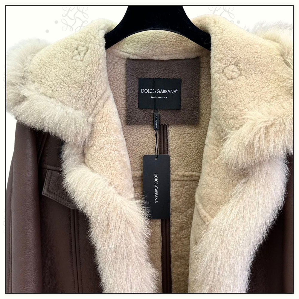 LAMBSKIN SHEARLING COAT