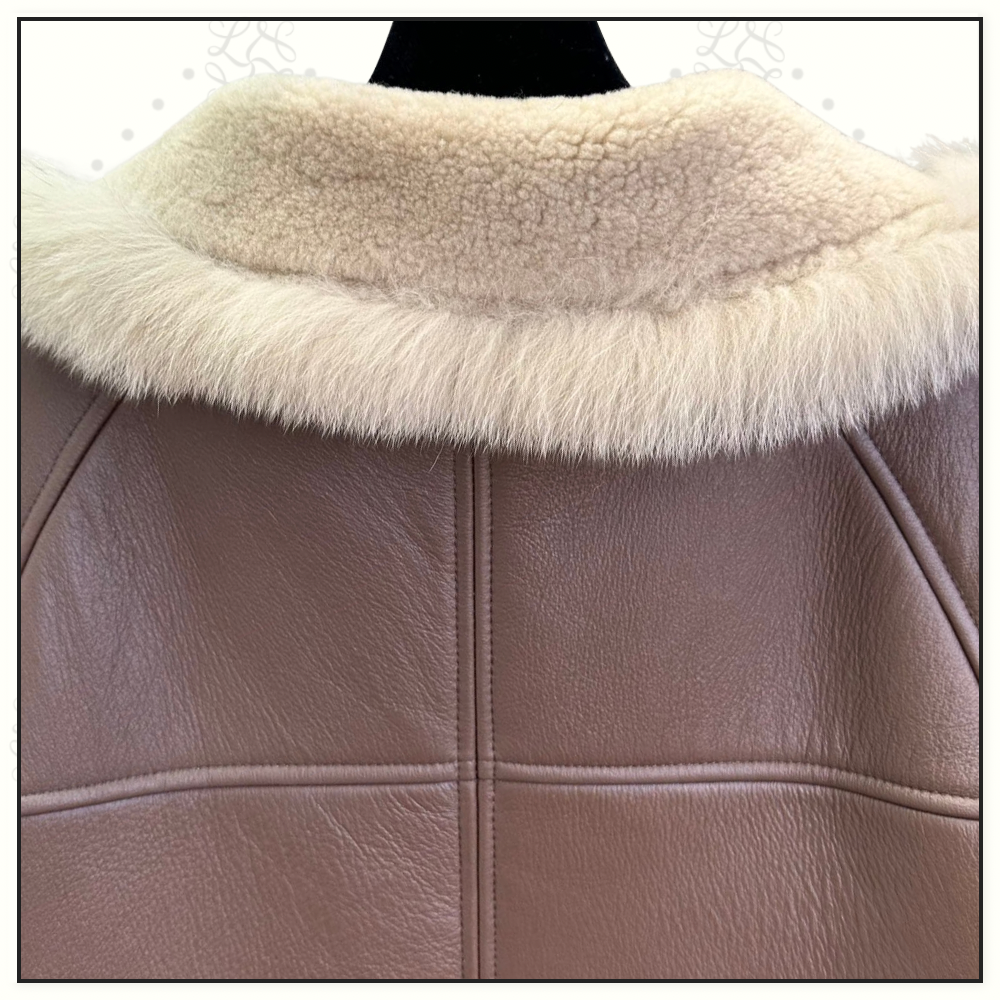 LAMBSKIN SHEARLING COAT