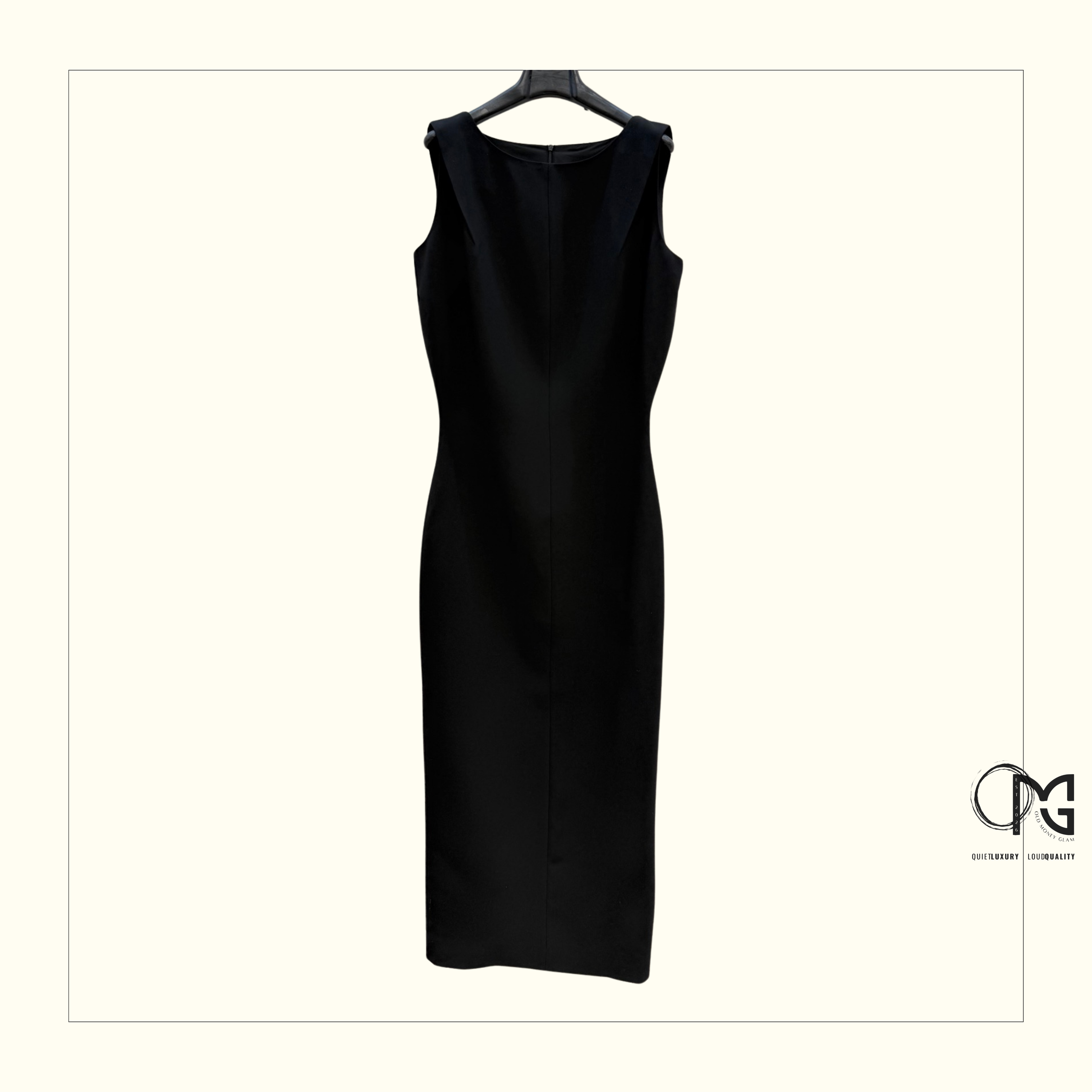 TERRAN CREPE SATIN DRESS