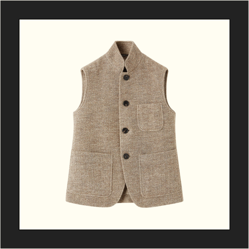 SILK & WOOL VEST