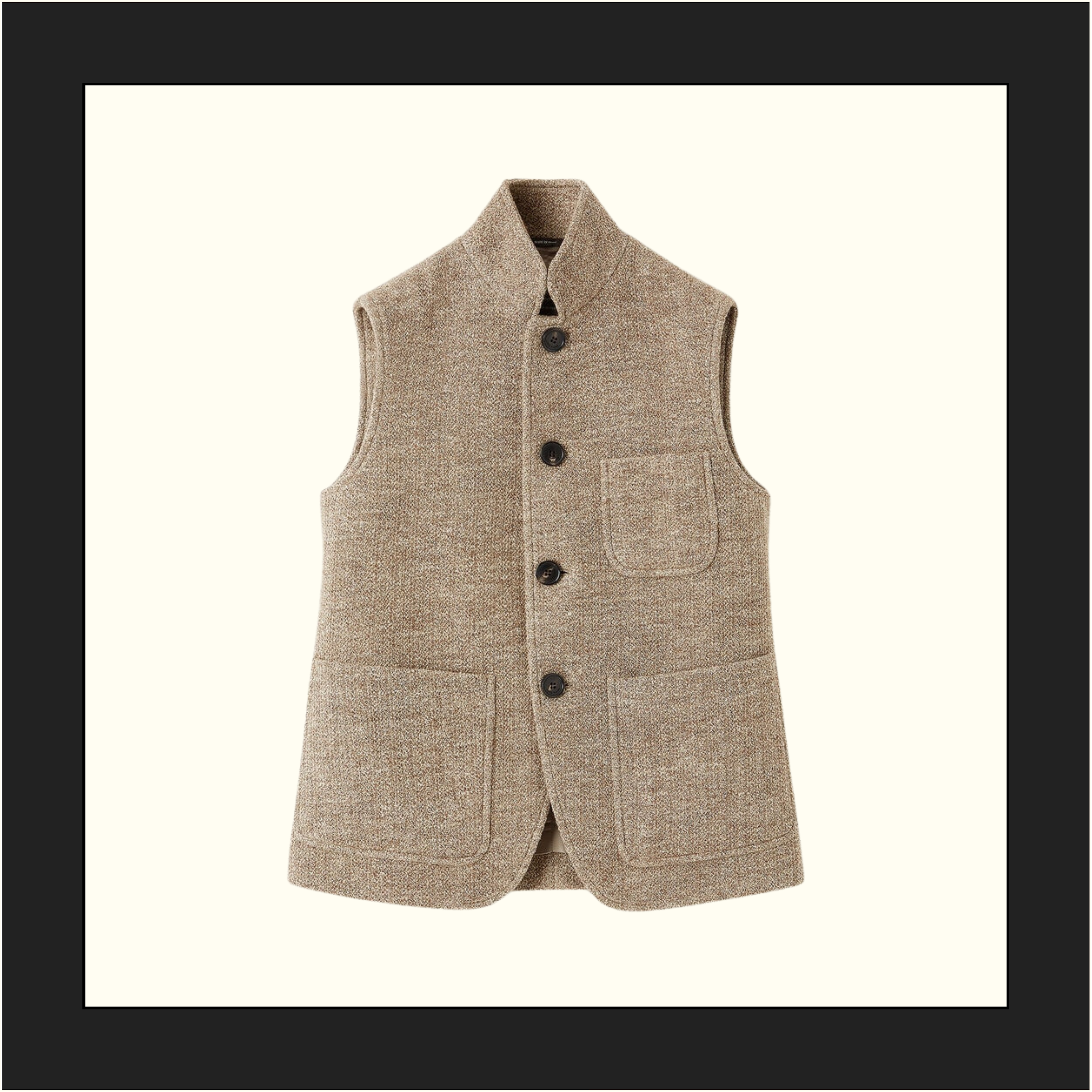 SILK & WOOL VEST
