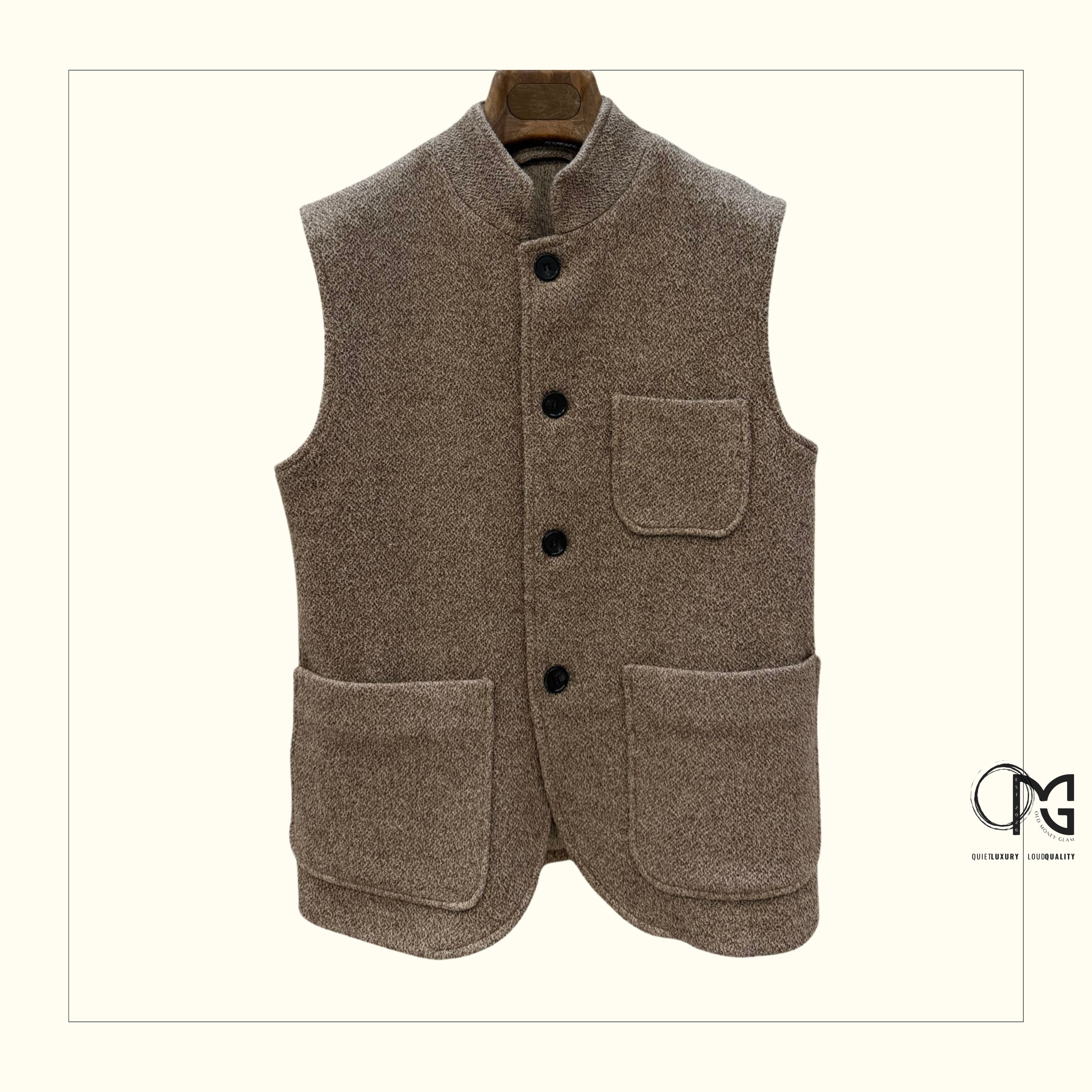 SILK & WOOL VEST