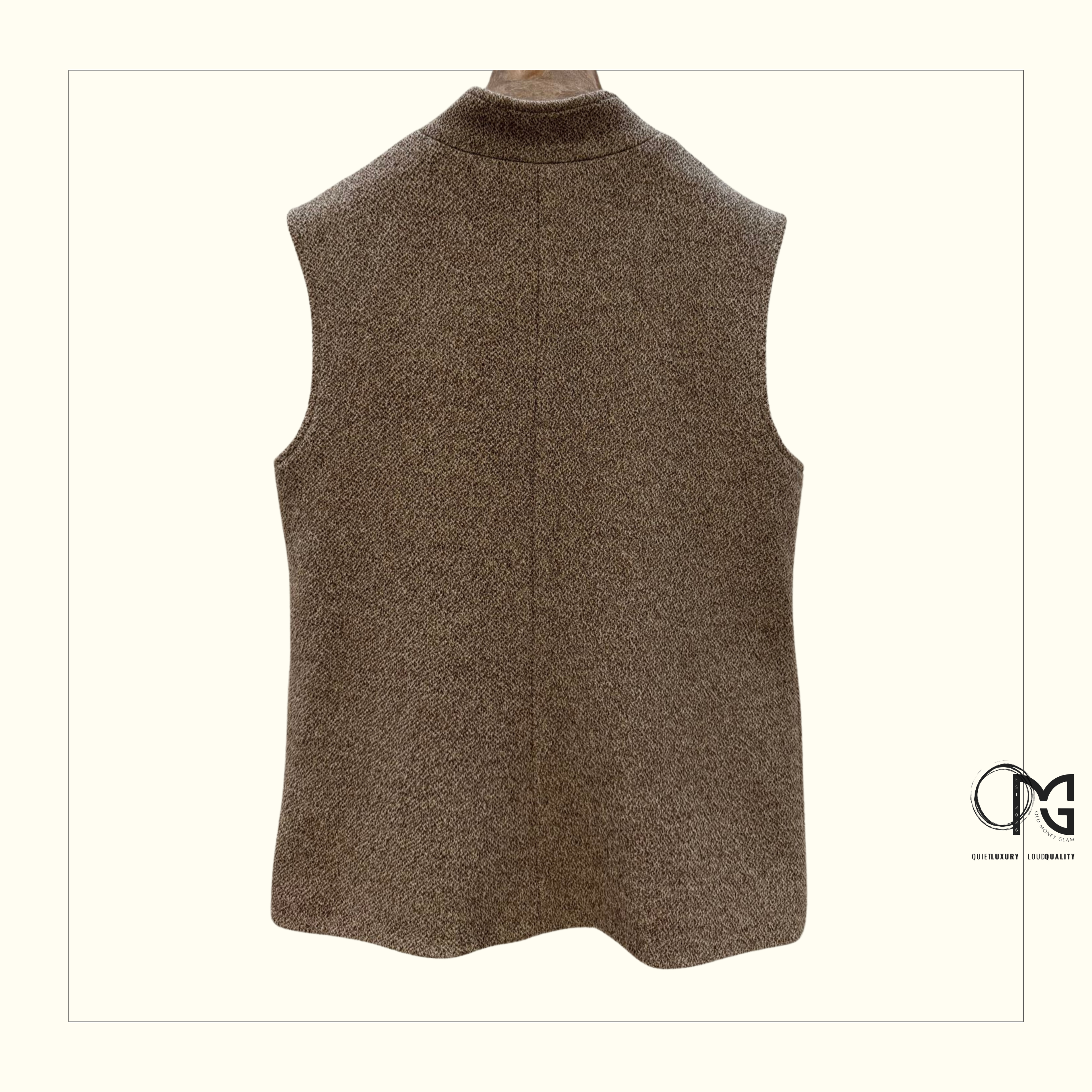 SILK & WOOL VEST