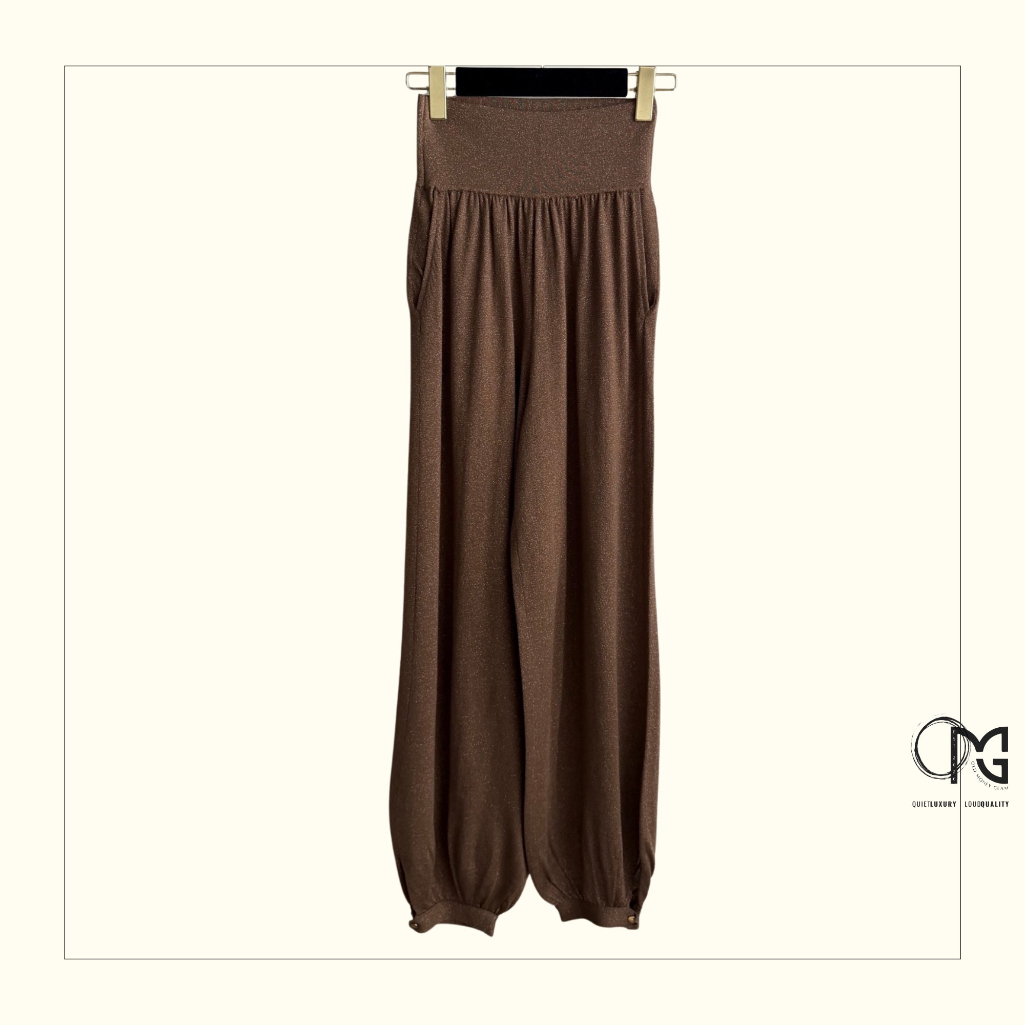 LUCIOLE CASHMERE TROUSERS