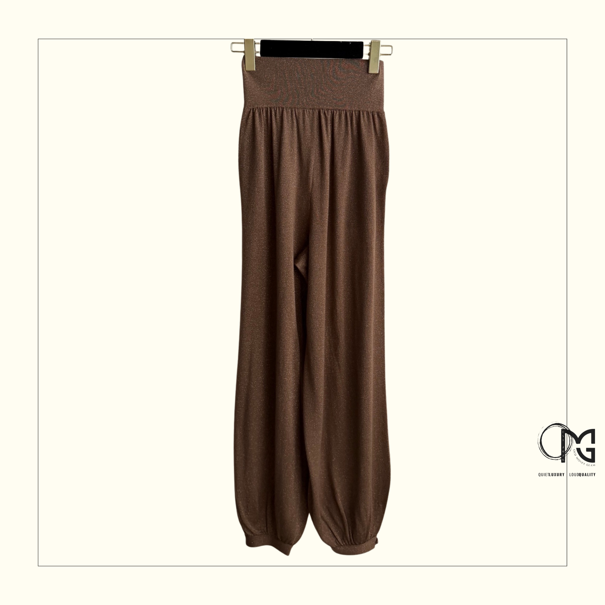 LUCIOLE CASHMERE TROUSERS