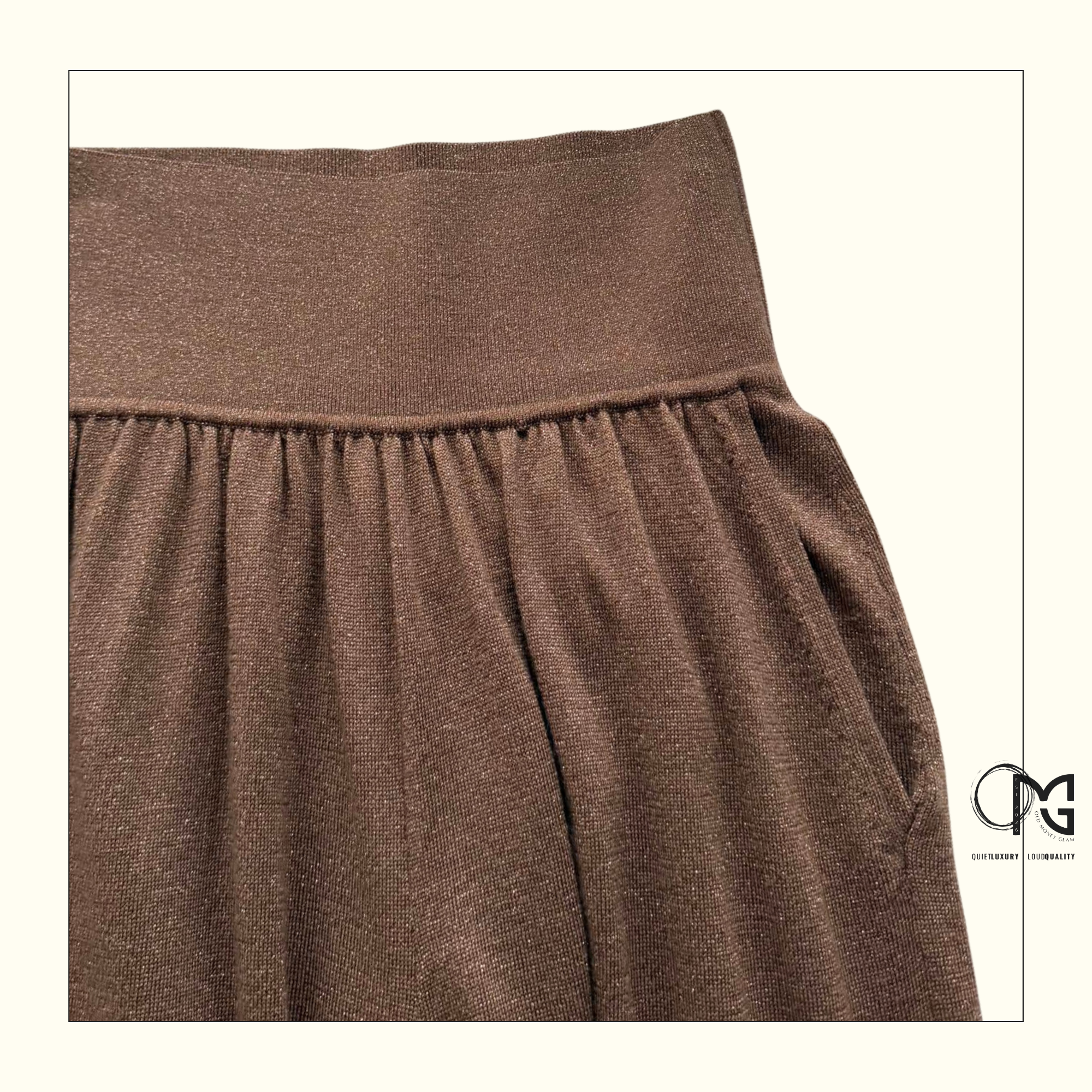 LUCIOLE CASHMERE TROUSERS