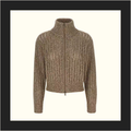 RUSTIC DAZZLING NET CARDIGAN