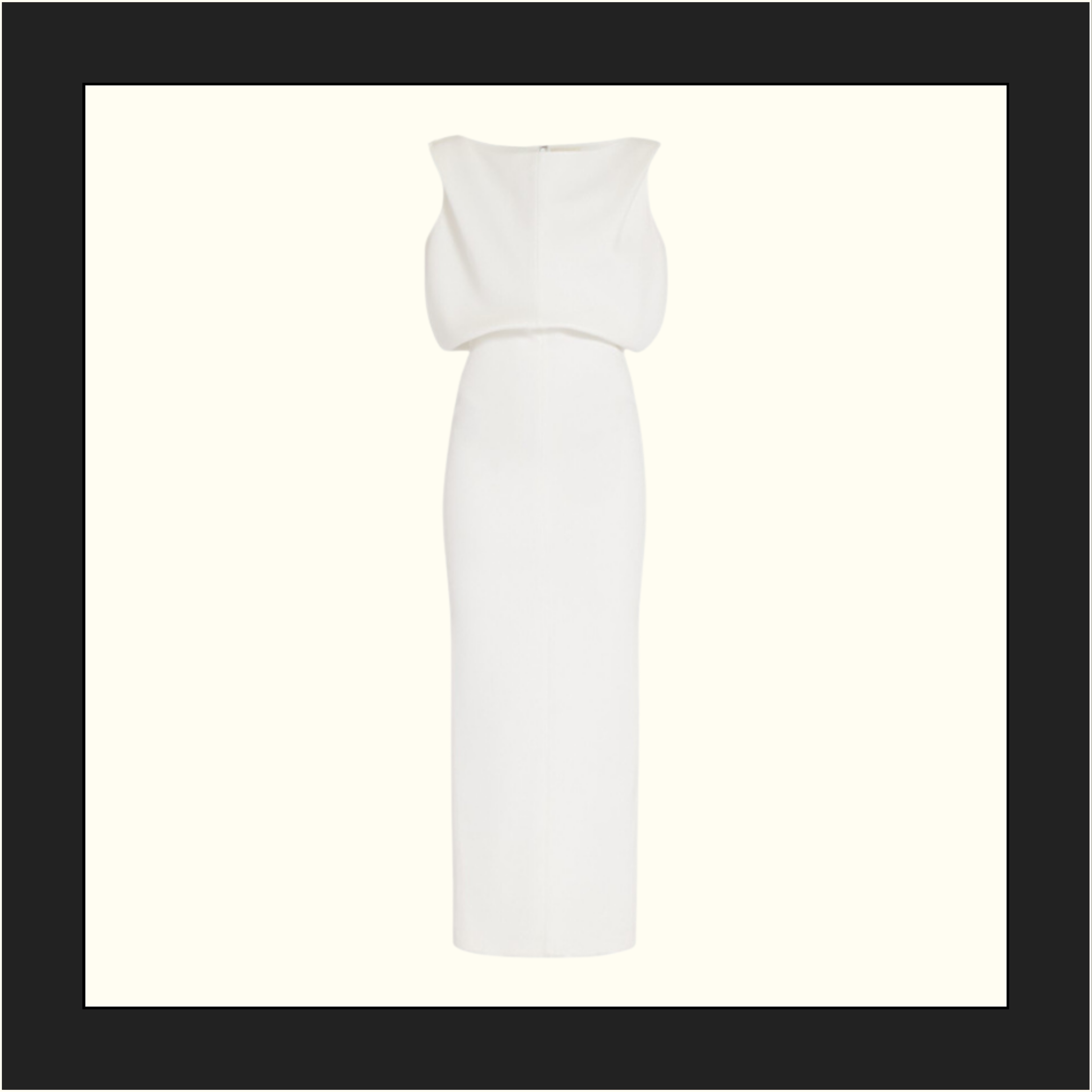 TERRAN CREPE SATIN DRESS