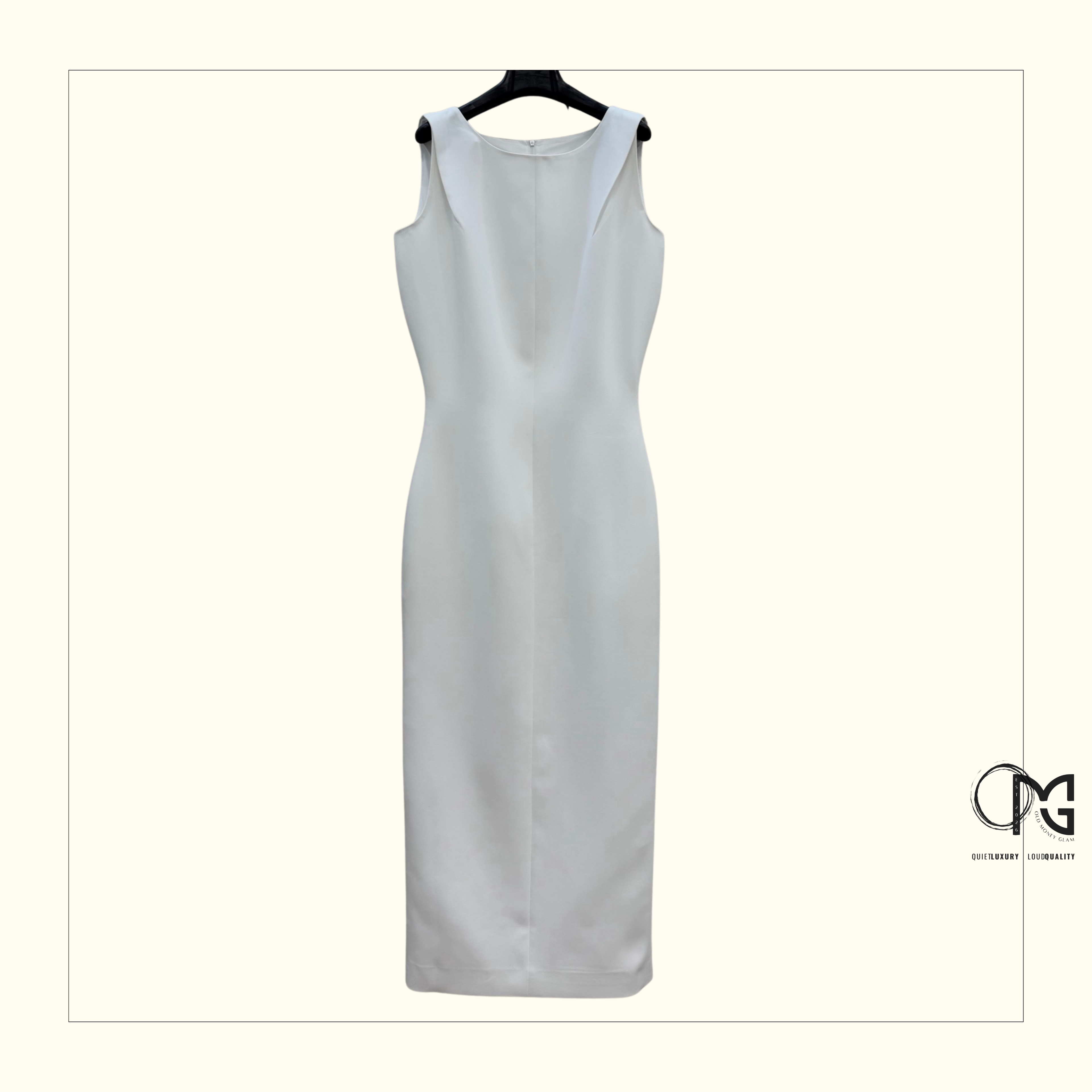 TERRAN CREPE SATIN DRESS
