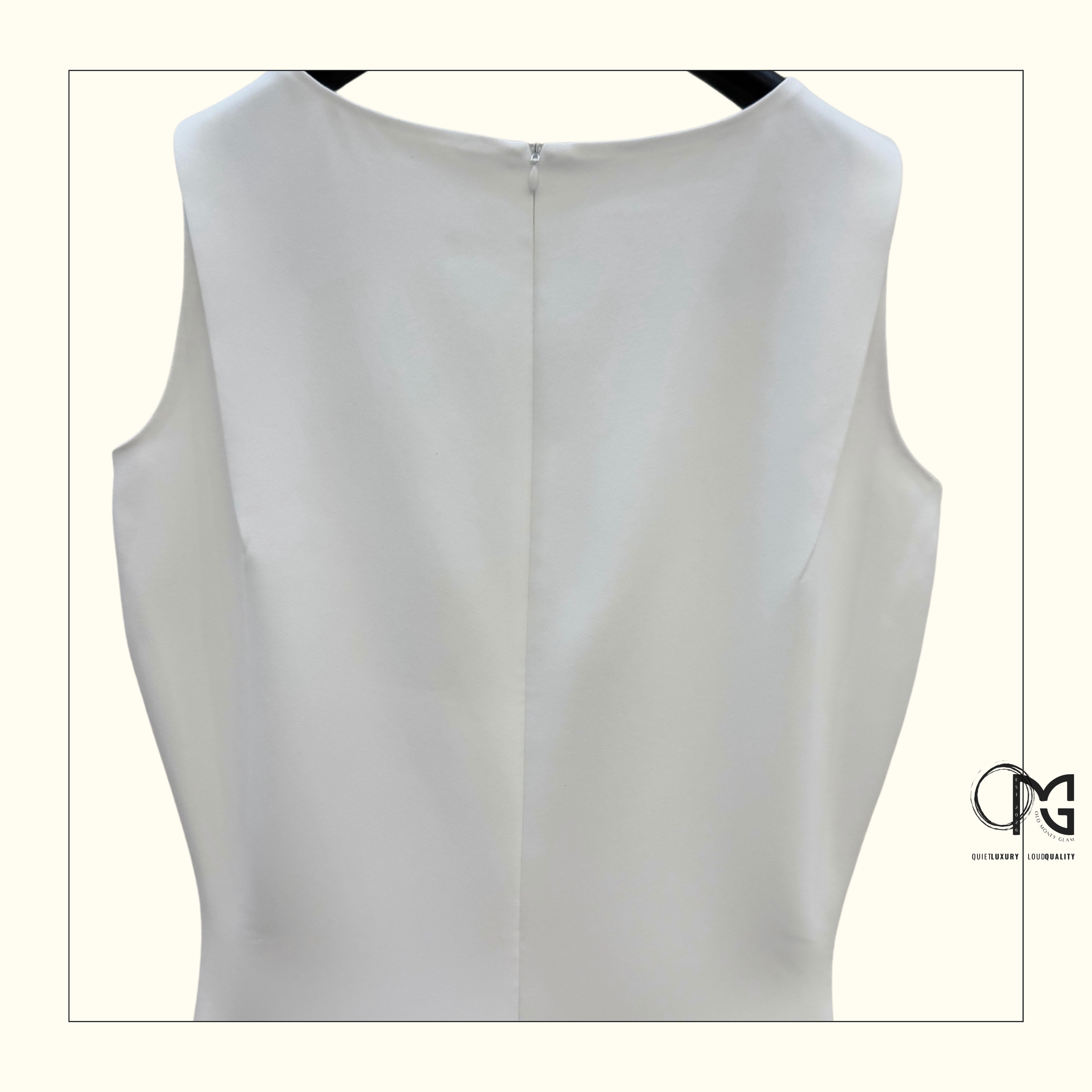 TERRAN CREPE SATIN DRESS