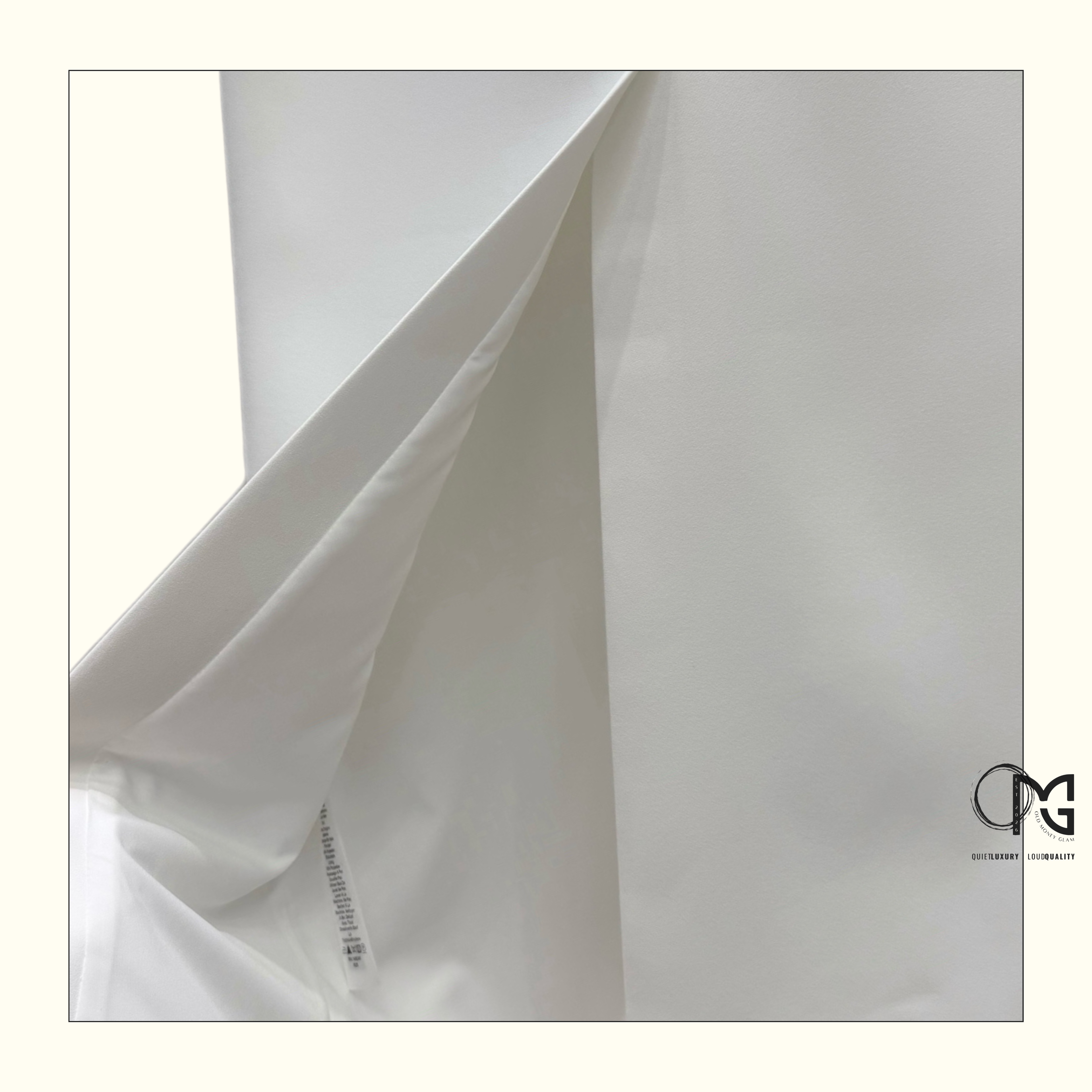 TERRAN CREPE SATIN DRESS