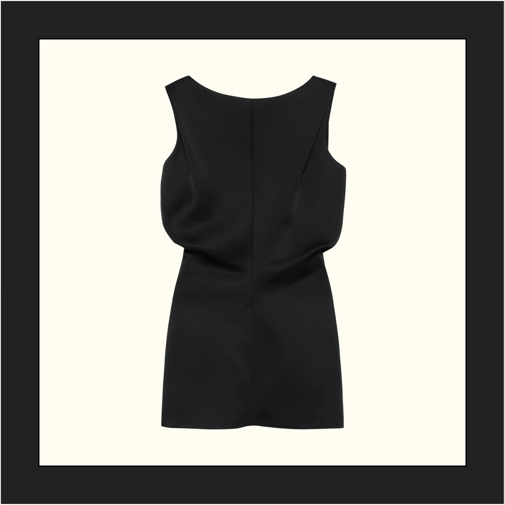 TOMO SILK GAZAR MINI DRESS