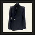 WRAP COLLAR BLAZER