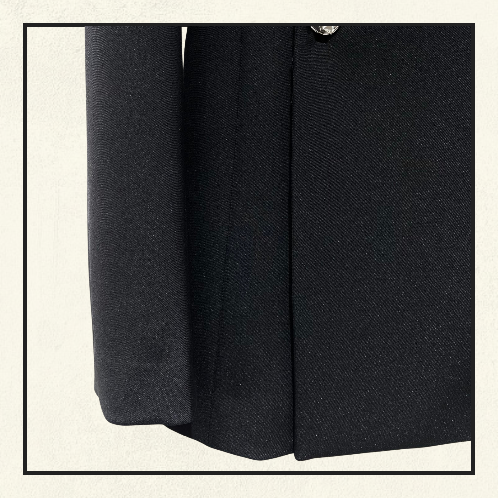 WRAP COLLAR BLAZER