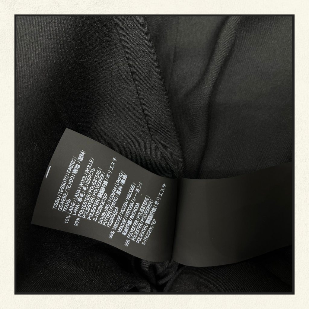 WRAP COLLAR BLAZER