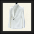 WRAP COLLAR BLAZER