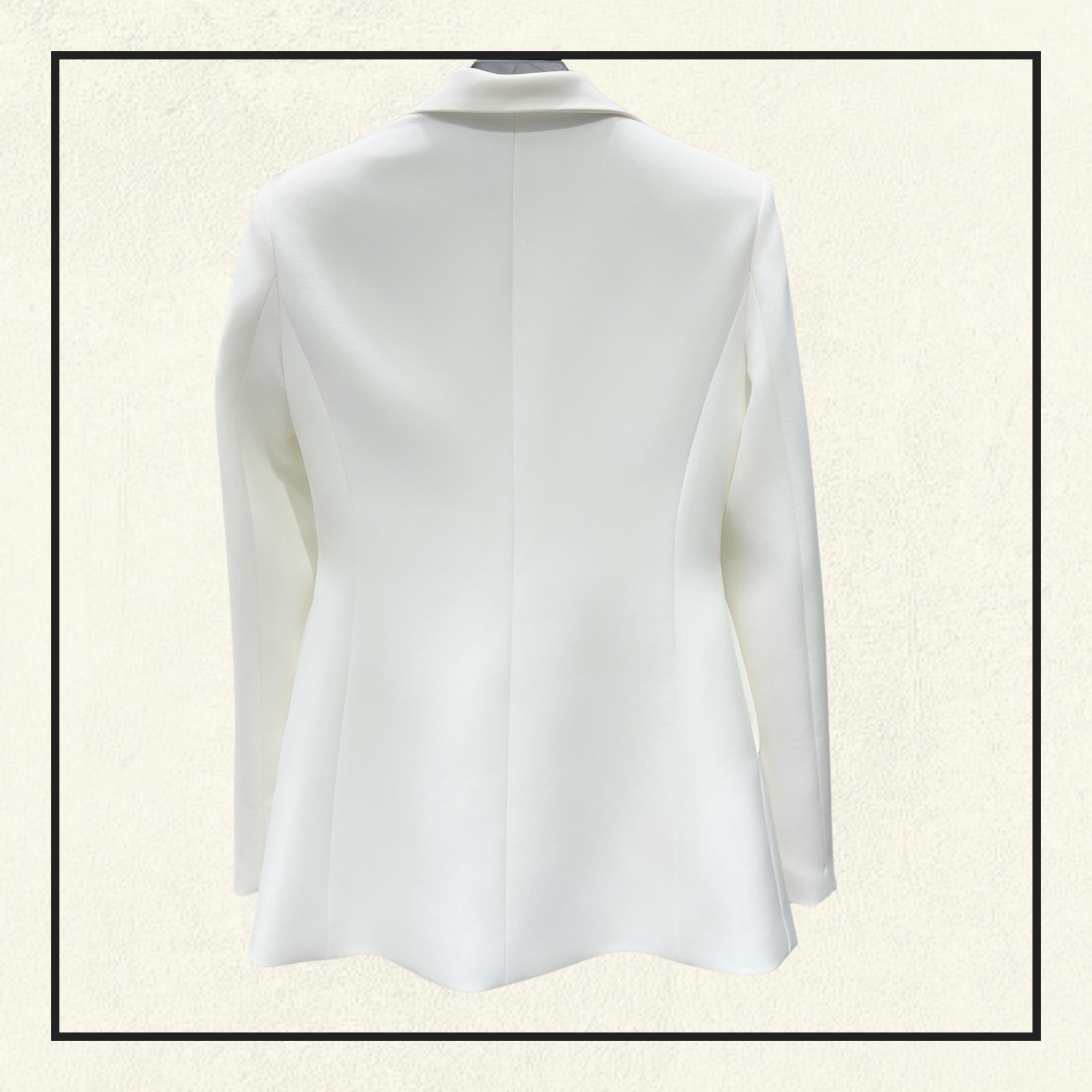 WRAP COLLAR BLAZER