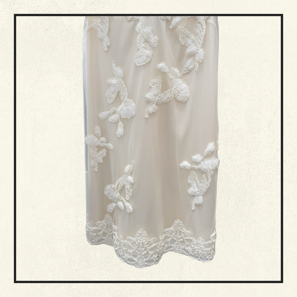 SILK CREPONNE MINI DRESS
