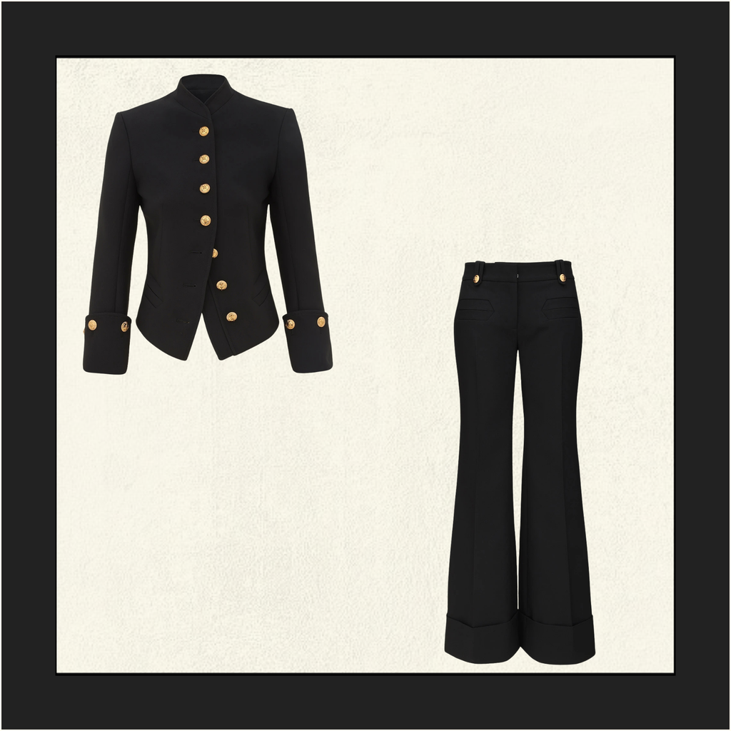 REBELLION PIRATE JACKET & FLARE PANT