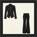 REBELLION PIRATE JACKET & FLARE PANT