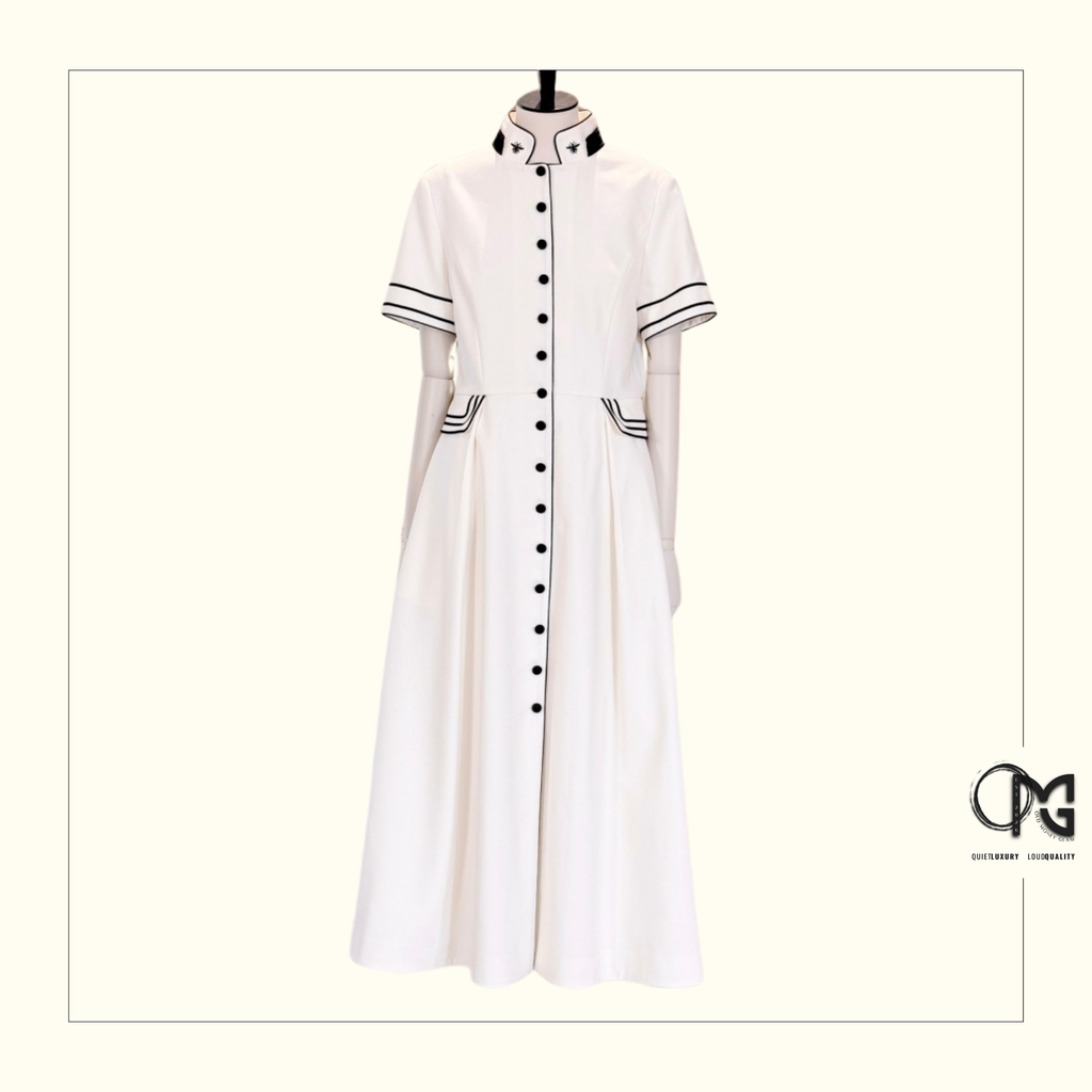 WOOL & MOHAIR SHIRT DRESS