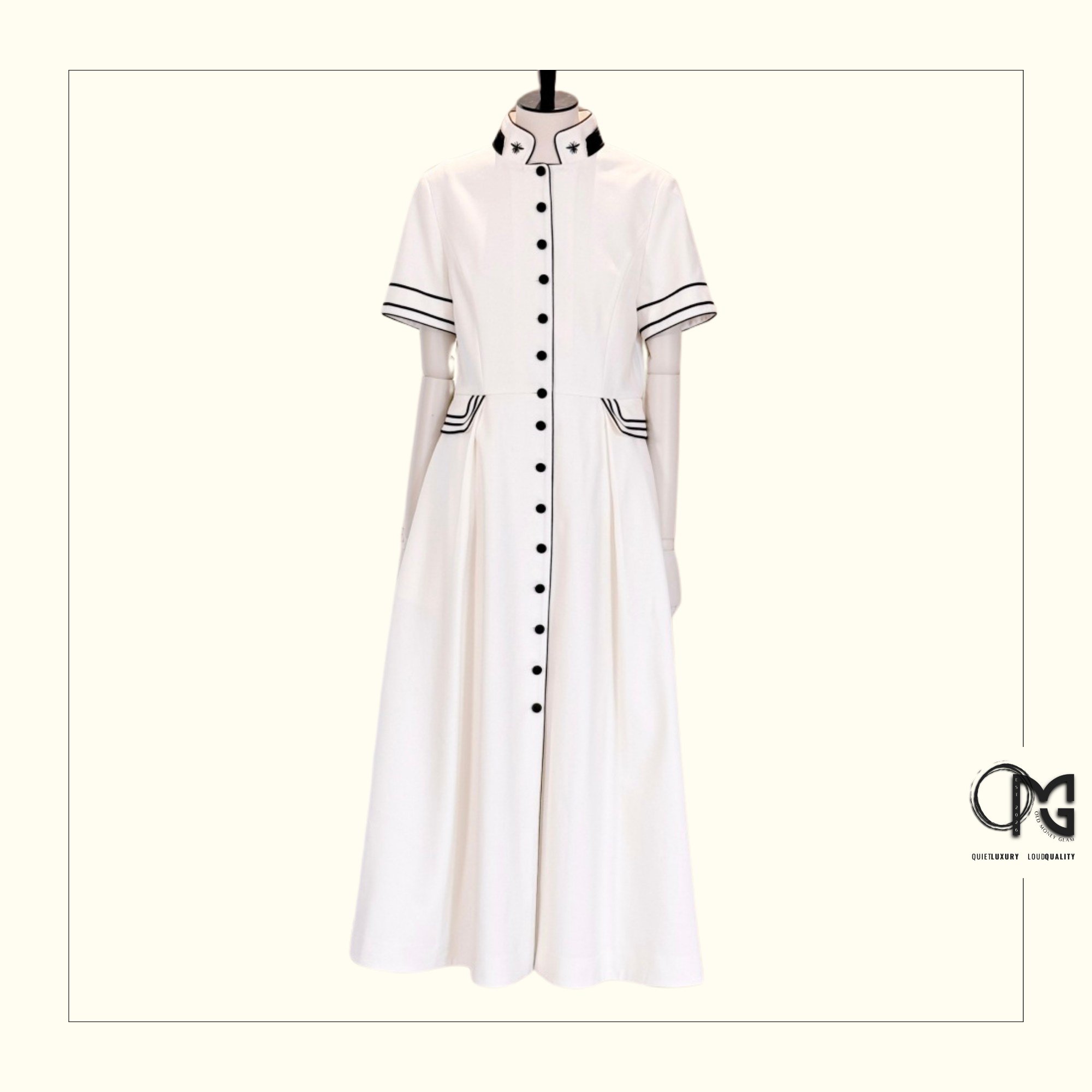 WOOL & MOHAIR SHIRT DRESS