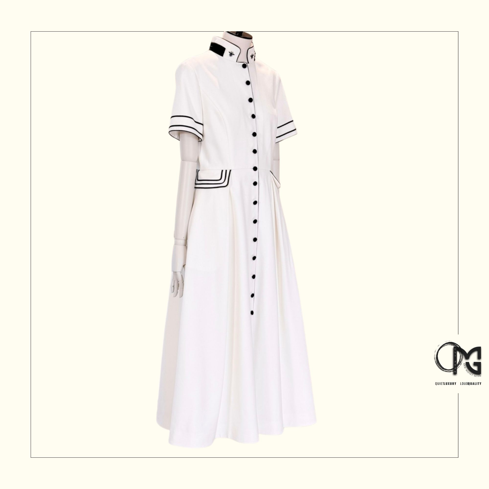 WOOL & MOHAIR SHIRT DRESS