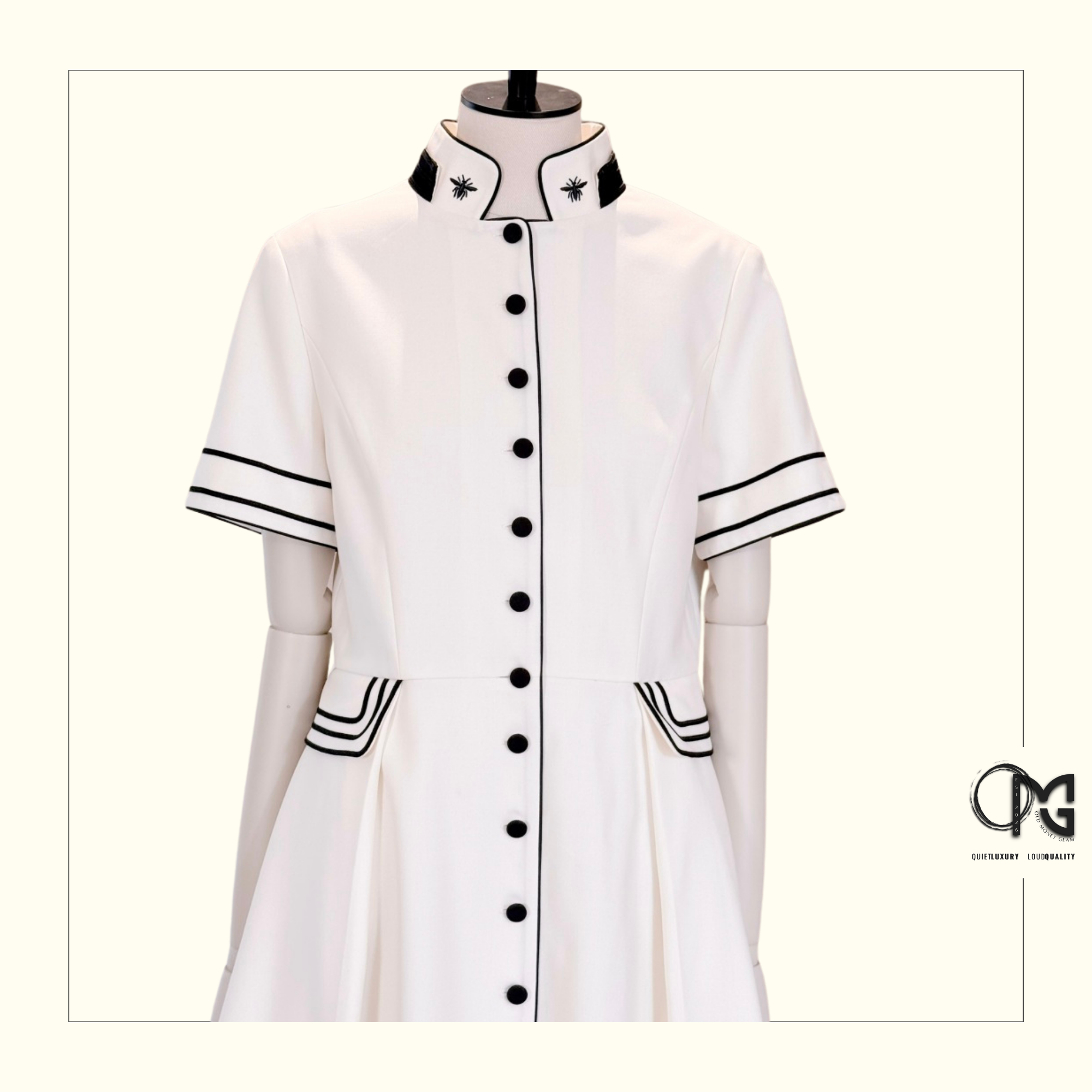 WOOL & MOHAIR SHIRT DRESS