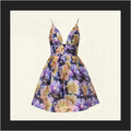 LUNA V NECK MINI DRESS