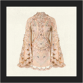 REBELLION SCALLOP MINI DRESS