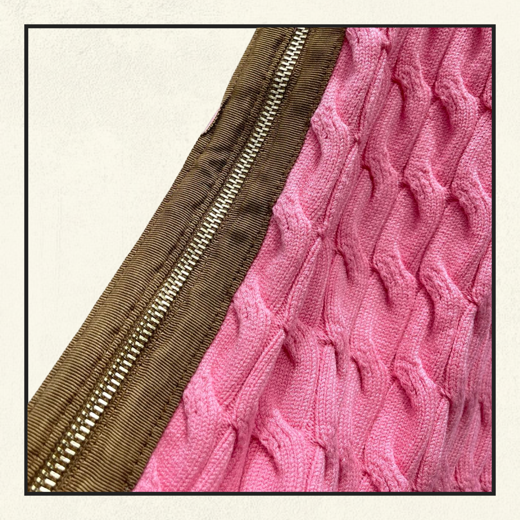 CABLE KNIT CARDIGAN & PENCIL SKIRT