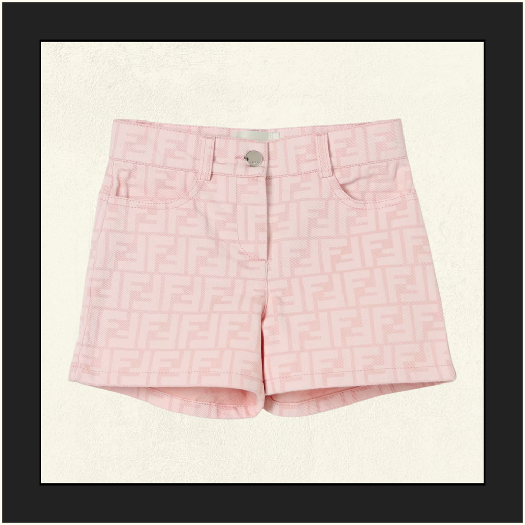 MONOGRAM DENIM SHORT