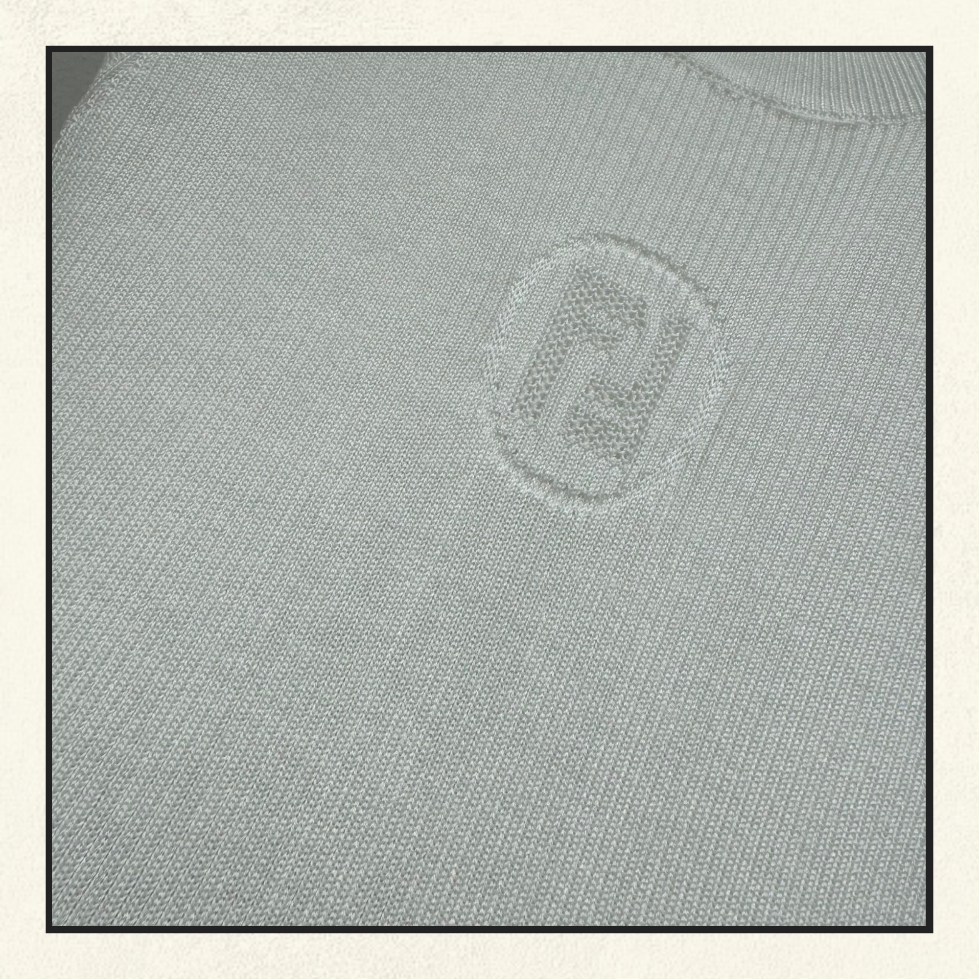 SILK BLEND TANK IN MAGLIA FF