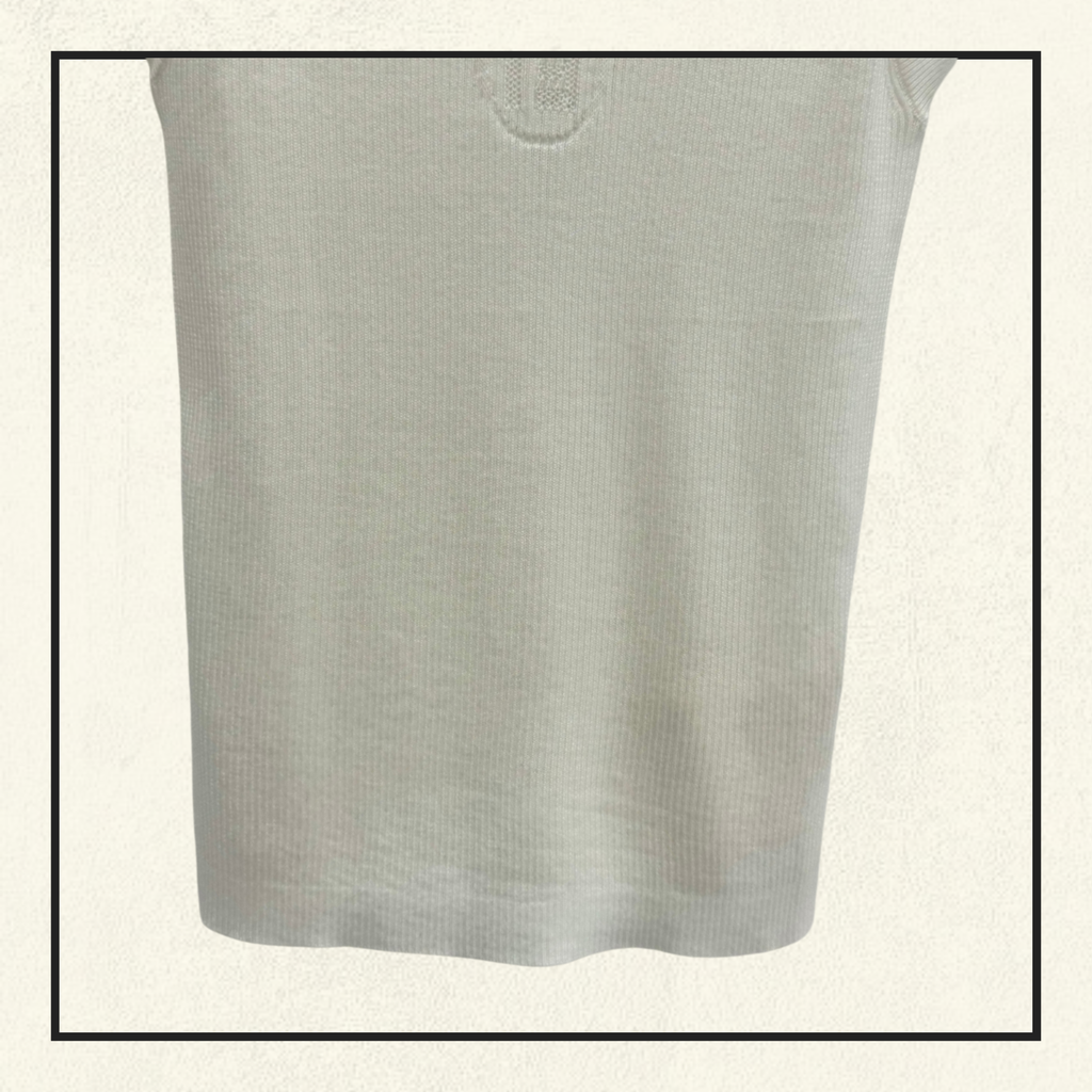 SILK BLEND TANK IN MAGLIA FF