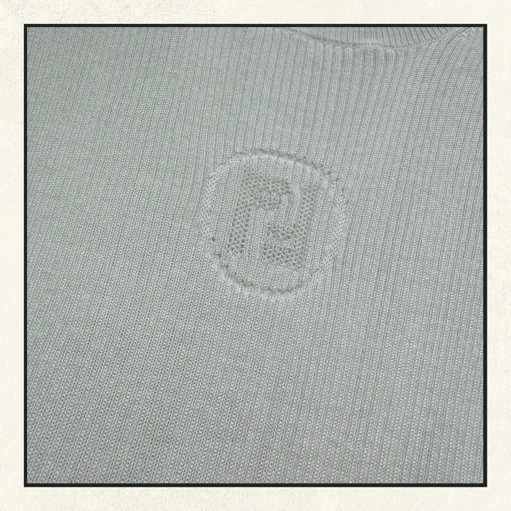 SILK BLEND TOP IN MAGLIA FF