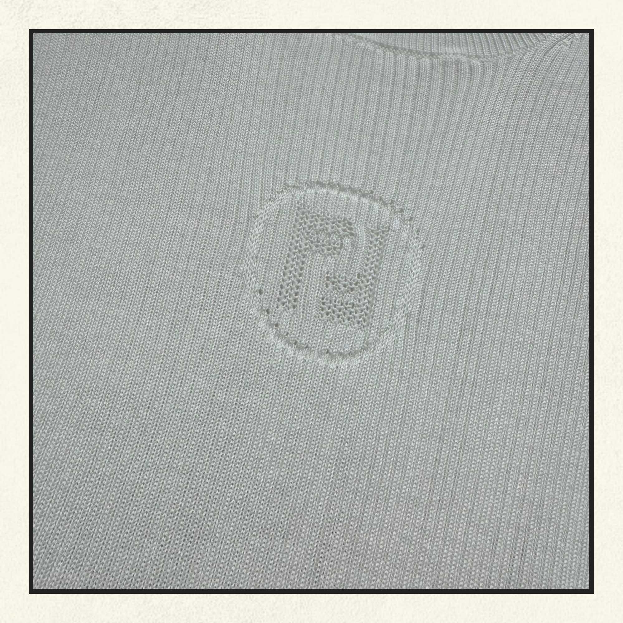 SILK BLEND TOP IN MAGLIA FF