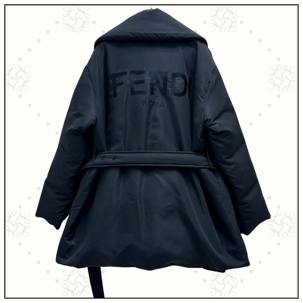 BELTED REVERSIBLE DOWN JACKET