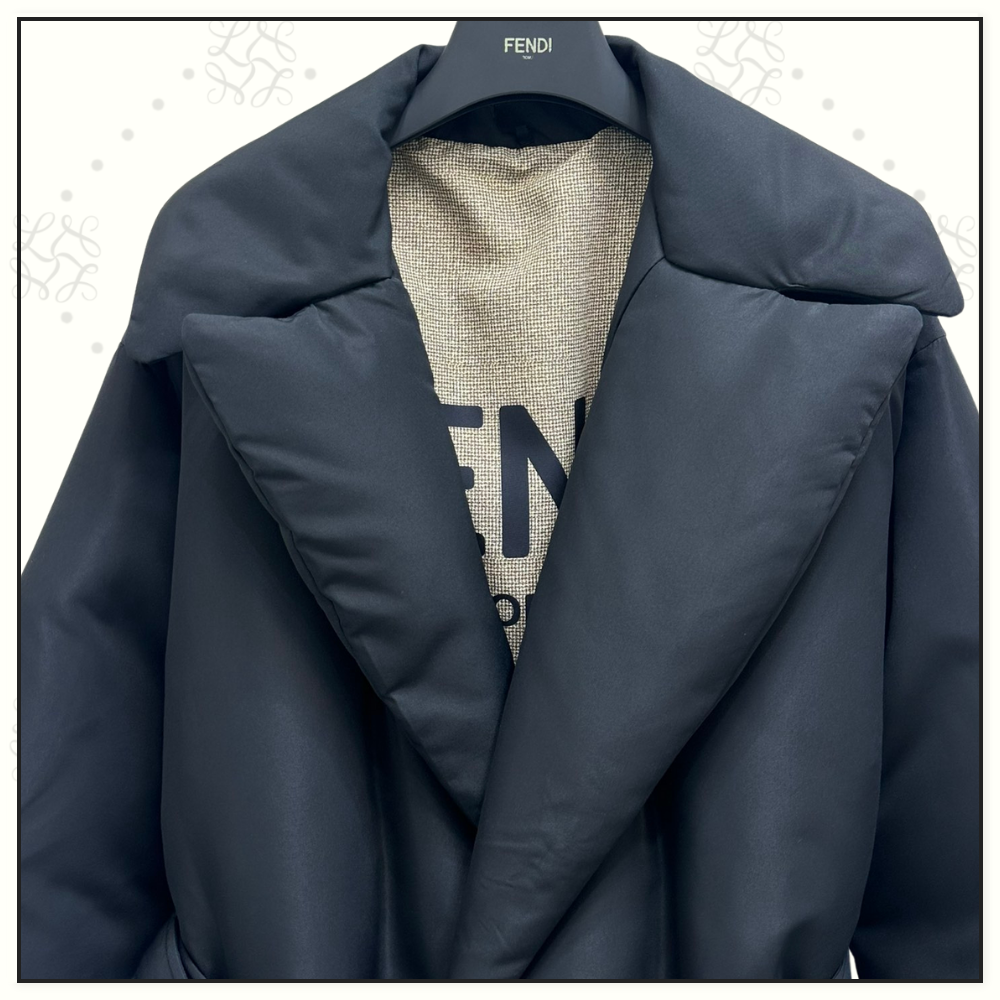 BELTED REVERSIBLE DOWN JACKET