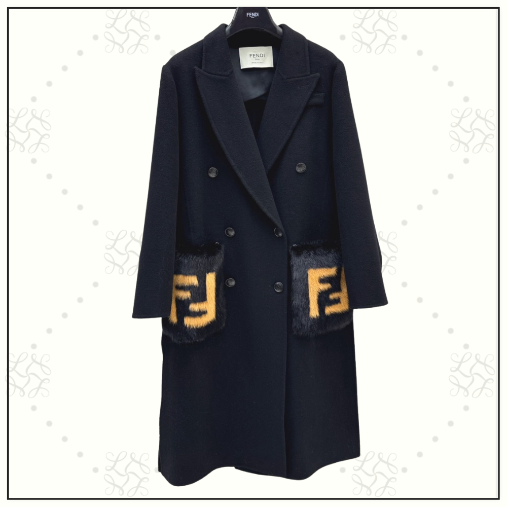 WOOL DOUBLE BREASTED COAT