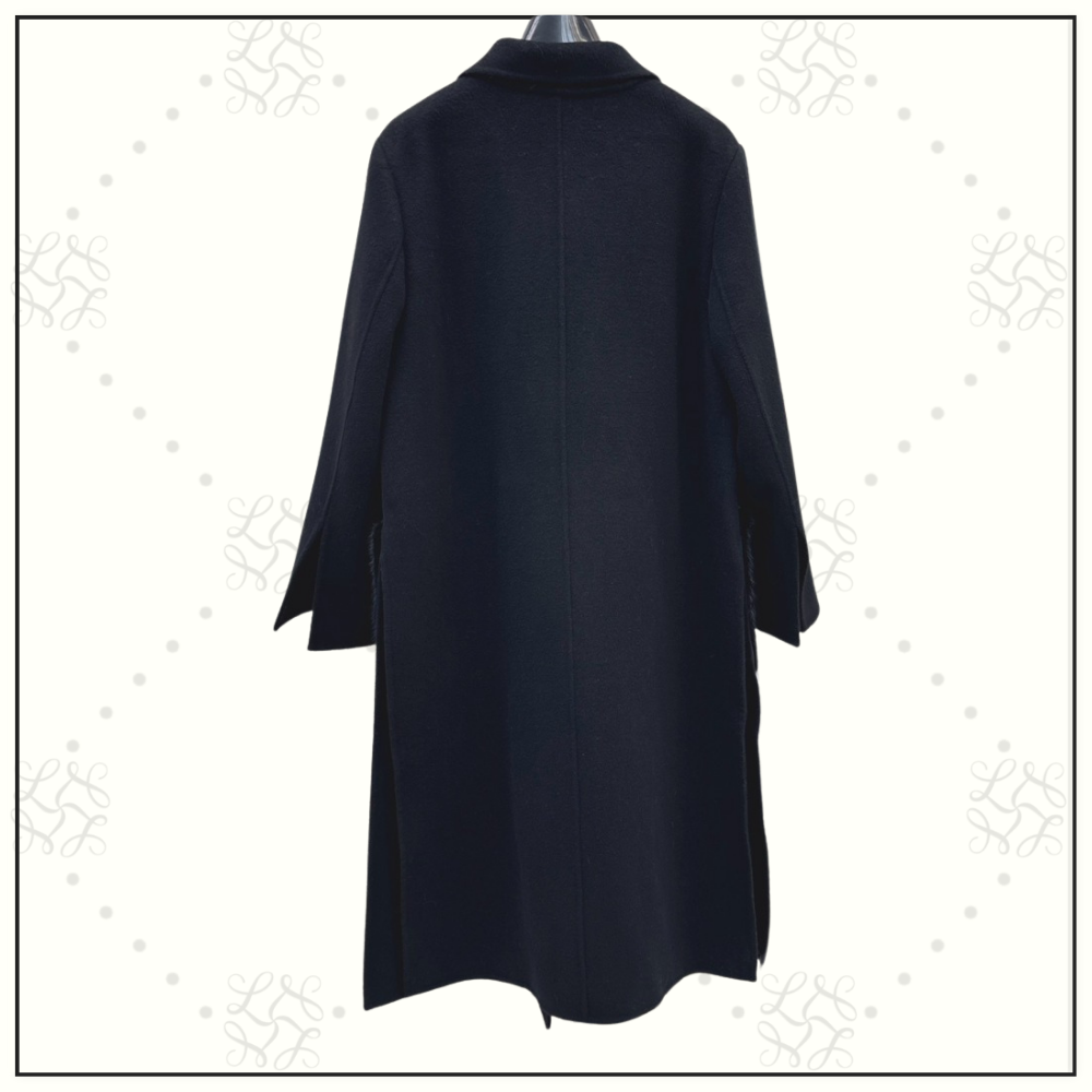 WOOL DOUBLE BREASTED COAT