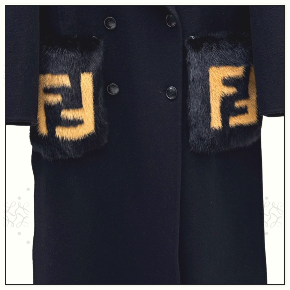 WOOL DOUBLE BREASTED COAT