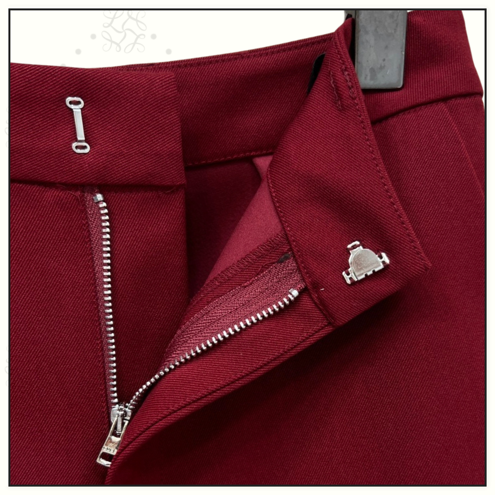 WOOL SILK JACKET & TROUSERS